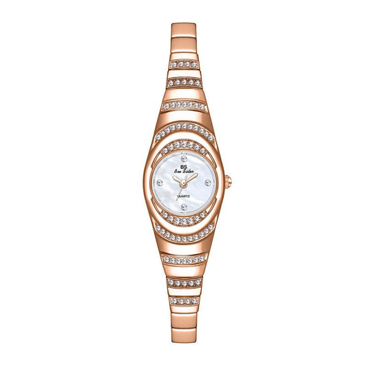 Ladies Diamond Gold Watch