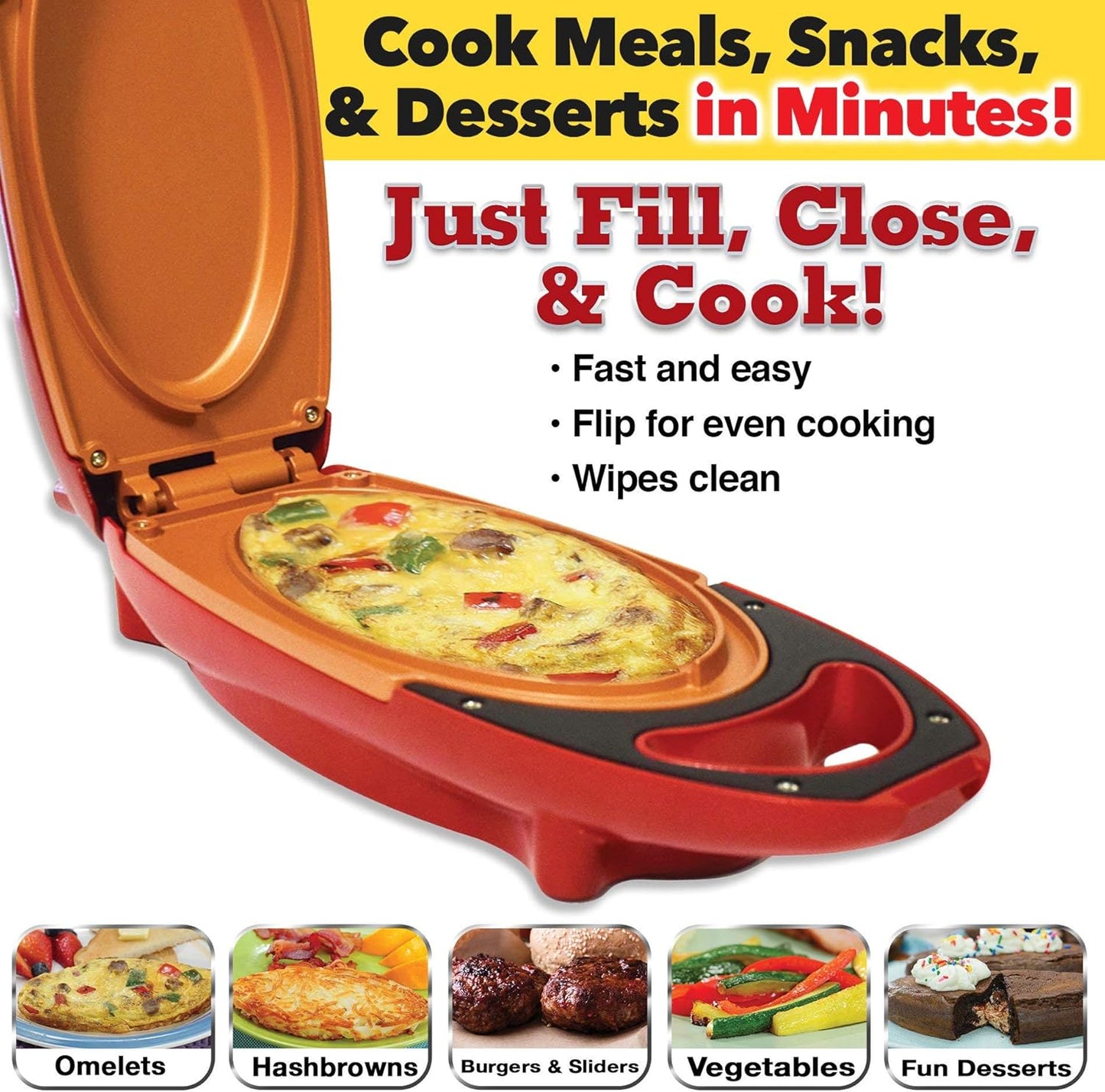 Red Copper - Electric Meal Maker Ⓢ