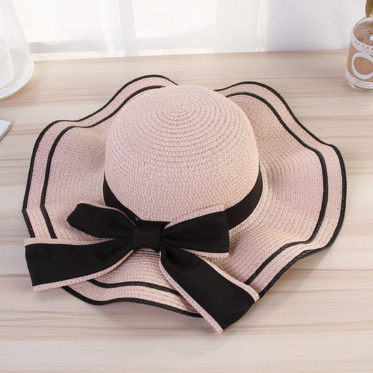 Summer Sun Hat Women Straw Hats Sunshade Panama