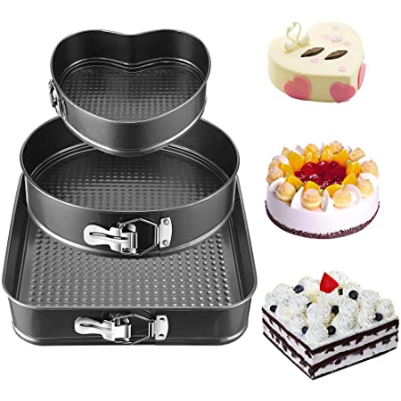 3-Piece Springform Cake Pan Set Ⓢ Main Image