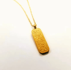 Dainty Arabic Islamic Necklace