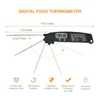 Digital Cooking Meat Thermometer Instant Read Food Steak Oven Smoker BBQ Grill Meat Thermometer Barbecue Accessories For Oven Grill BBQ Smoker Rotisserie Kitchen