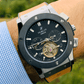 Hublot - Classic Fusion Automatic Skeleton Chronograph Watch (A+) Ⓢ