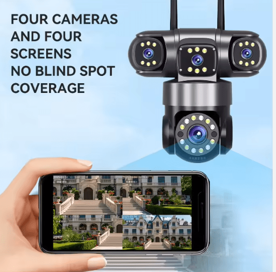 LX - Triple-Lens Security Camera