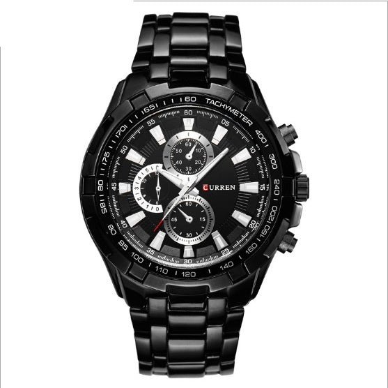 Men's Watch Business Steel Belt Quartz Watch Hover Image