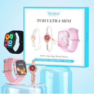 Mini Smart Watch (TC03) Hover Image