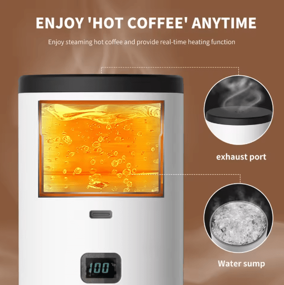 Portable & Automatic Coffee Maker © Main Image