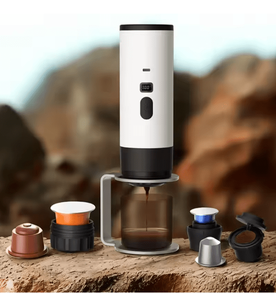 Portable & Automatic Coffee Maker © Hover Image