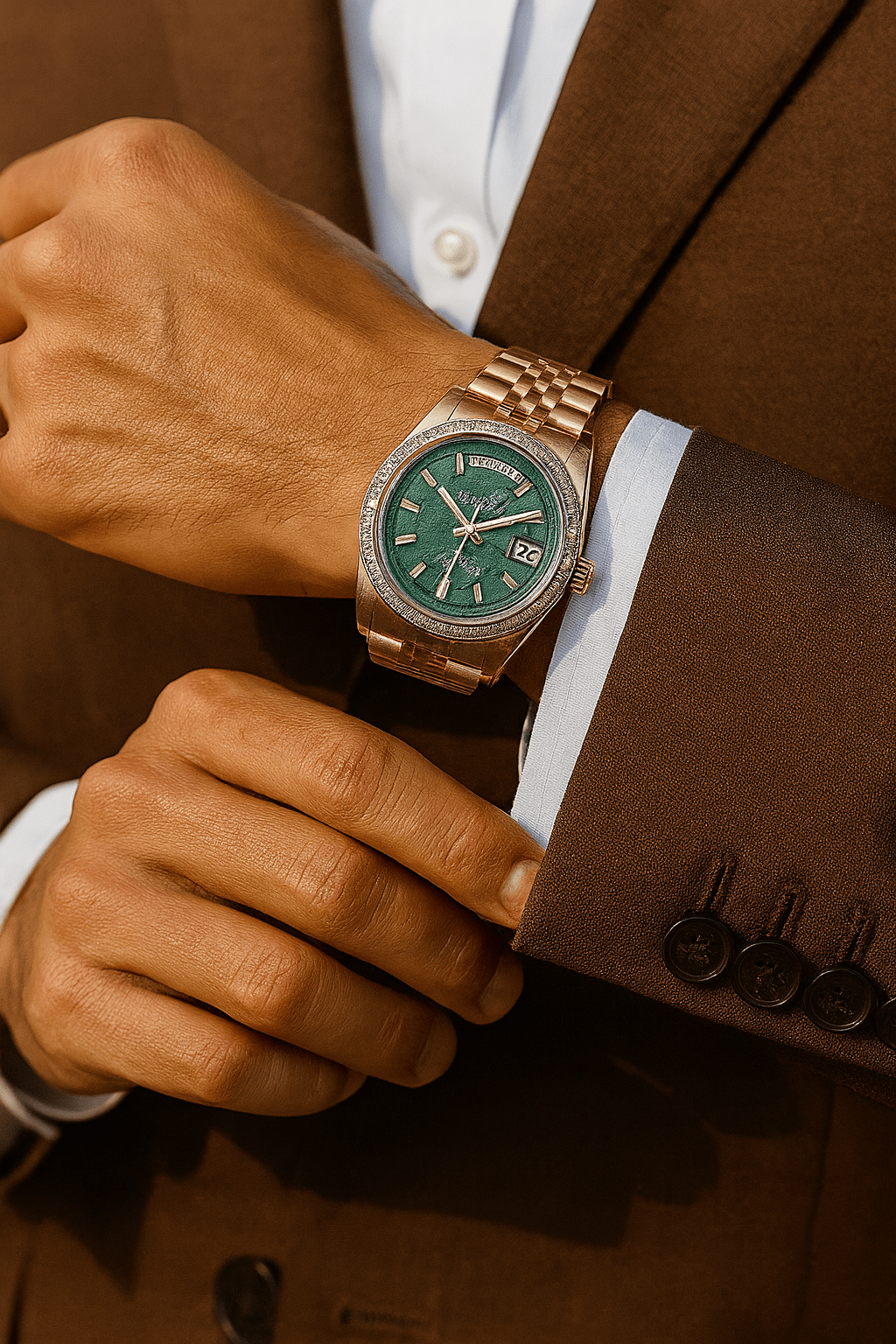 Rolex watch Mosaic Dial Automatic (A+) Ⓢ