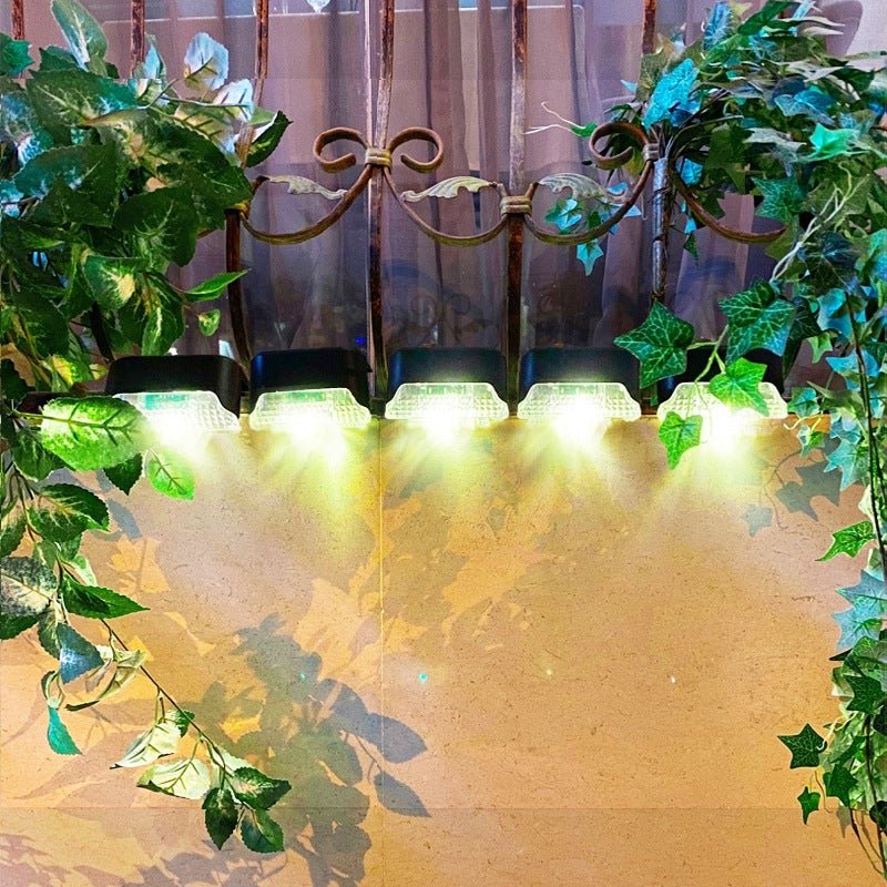 مصابيح LED جدارية تعمل بالطاقة الشمسية