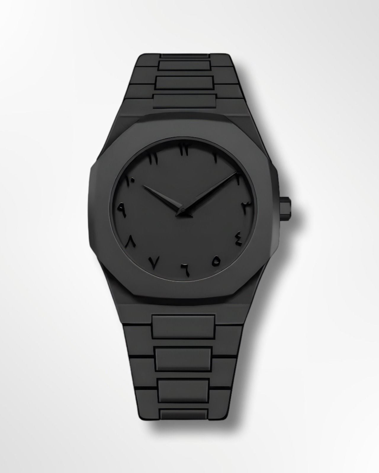 Stainless Steel Arabic Watch